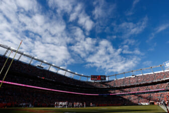 Fire breaks out at Empower Field at Mile High