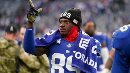 Wide receiver Kadarius Toney absent as Giants open voluntary minicamp