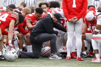 Ohio State pays tribute to Dwayne Haskins at its spring game