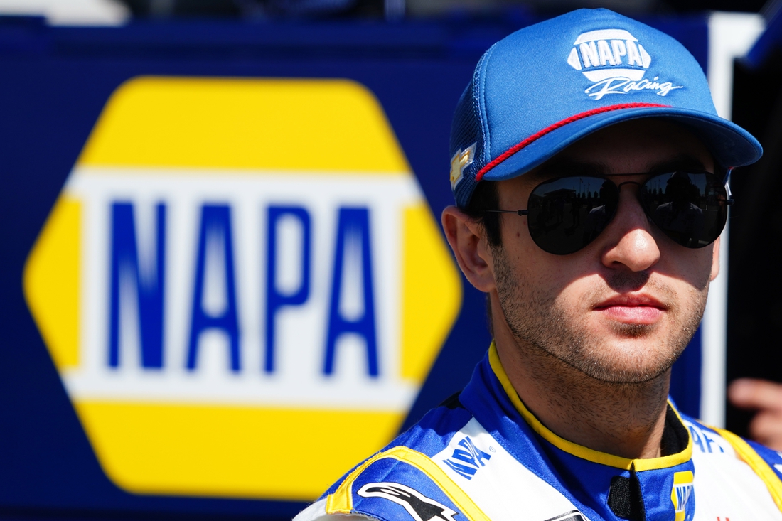 Apr 23, 2022; Talladega, Alabama, USA; NASCAR Cup Series driver Chase Elliott (9) during qualifying for the GEICO 500 at Talladega Superspeedway. Mandatory Credit: John David Mercer-USA TODAY Sports