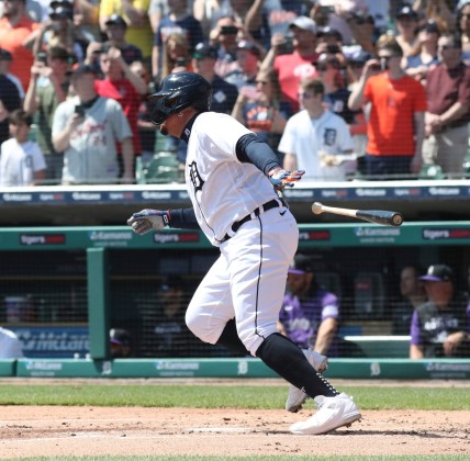 April 23, 2022: Tigers' Miguel Cabrera joins the 3,000-hit club