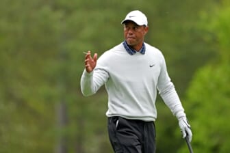 WATCH: Tiger Woods hits birdies on back-to-back holes at The Masters