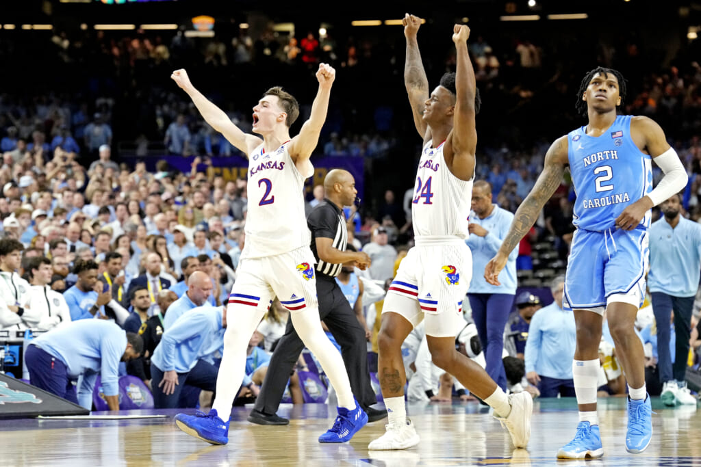 Kansas Jayhawks stun North Carolina in title game, college basketball