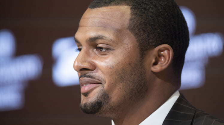 NFL: Cleveland Browns-Deshaun Watson Press Conference