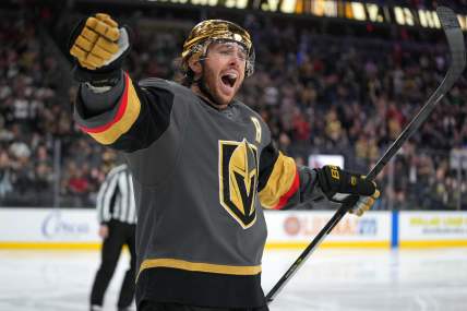Jonathan Marchessault carrying Golden Knights during late-career breakout season