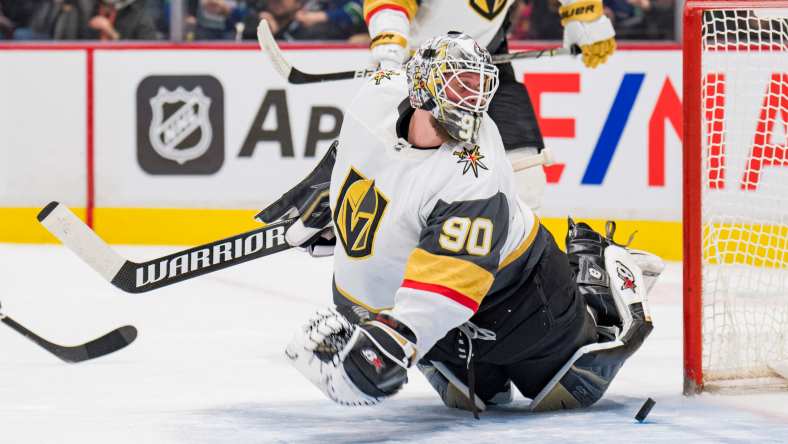 NHL: Vegas Golden Knights at Vancouver Canucks