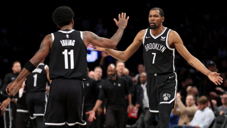 brooklyn nets' kyrie irving, kevin durant