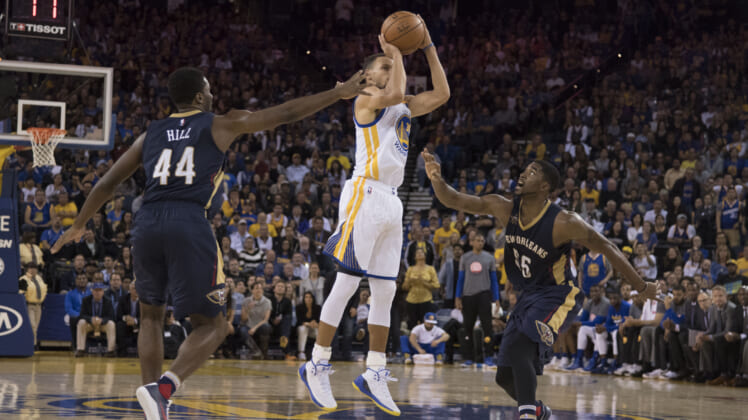 most 3-pointers in a game: stephen curry