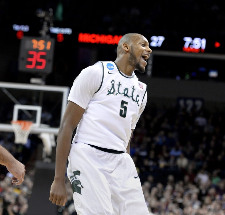 MSU's Adreian Payne dropped 41 points against Delaware in the first round of the 2014 NCAA tournament.

Msu Delaware Ncaa 19