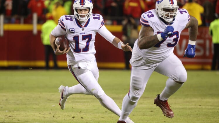 Quarterback Josh Allen will lead the Bills against the Rams on Sept. 8.Syndication Democrat And Chronicle