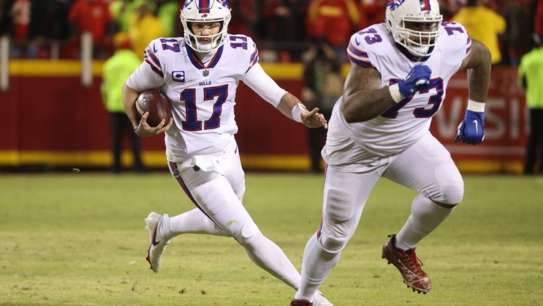 Quarterback Josh Allen will lead the Bills against the Rams on Sept. 8.

 Syndication Democrat And Chronicle