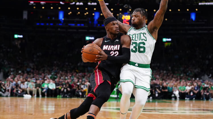 NBA: Playoffs-Miami Heat at Boston Celtics