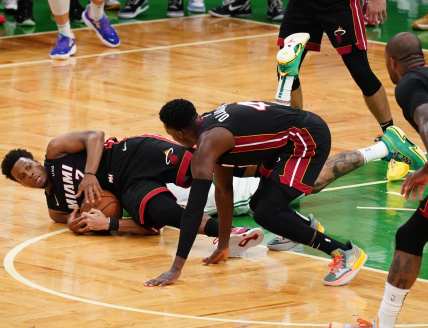 NBA: Playoffs-Miami Heat at Boston Celtics