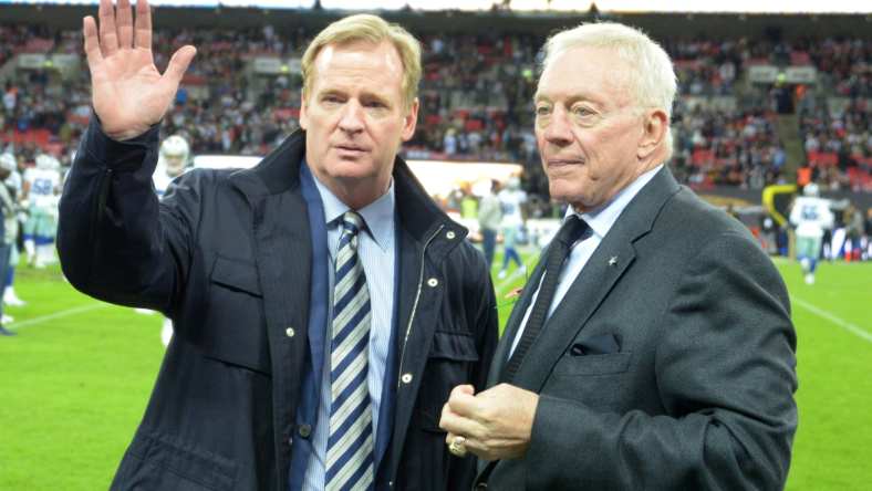 Roger Goodell, Jerry Jones