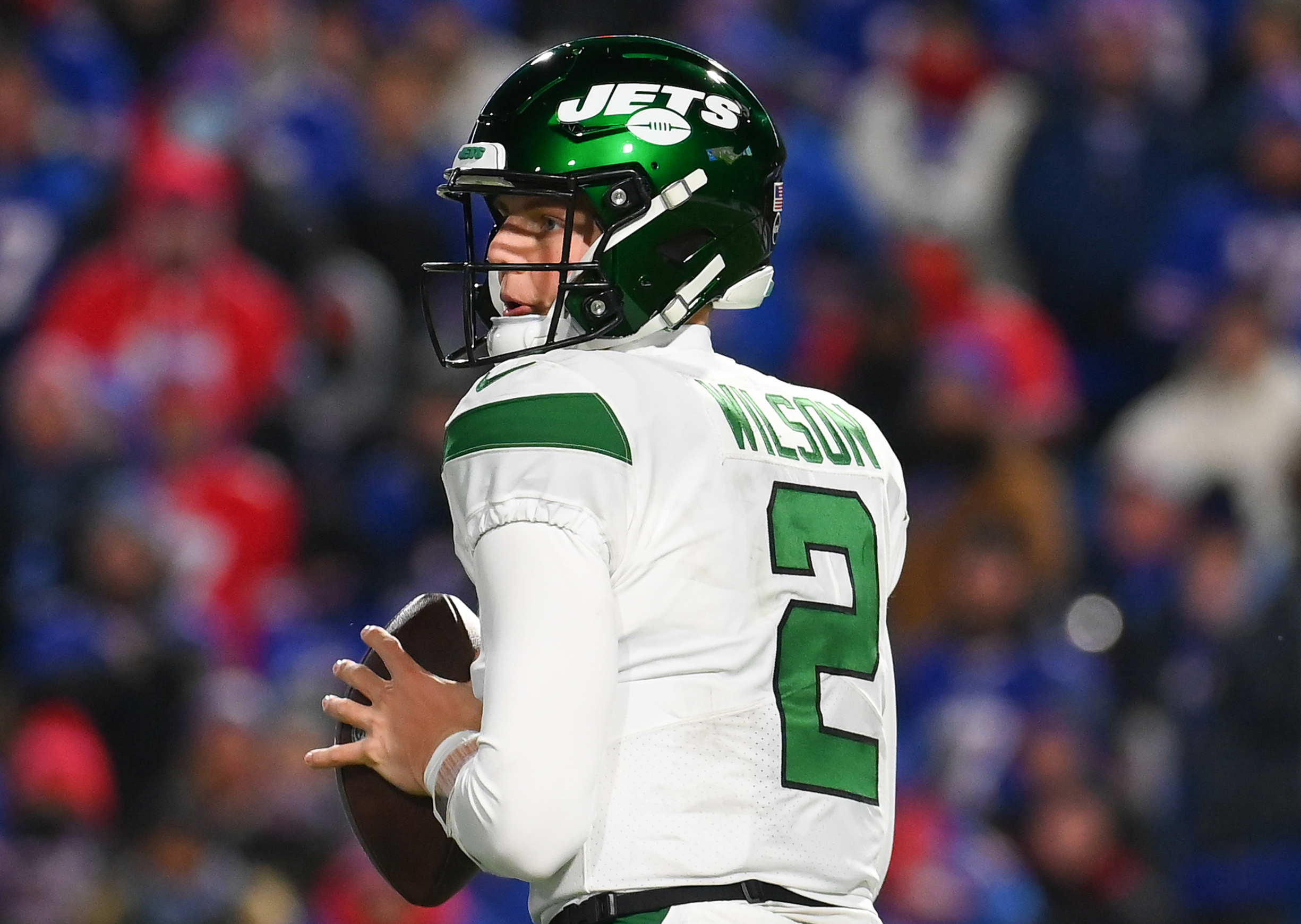 Former BYU QB Wilson 'looks beefy' since joining NFL's N.Y. Jets