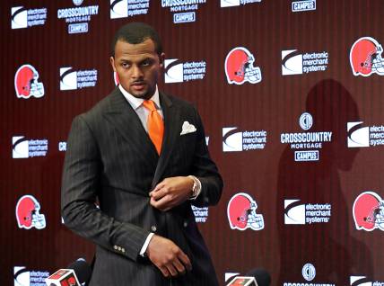 NFL officials to meet with Cleveland Browns QB Deshaun Watson regarding investigation