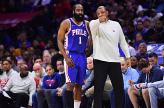 NBA insider suggests James Harden’s awful play in 76ers Game 6 loss was ‘intentional’ to cost Doc Rivers his job