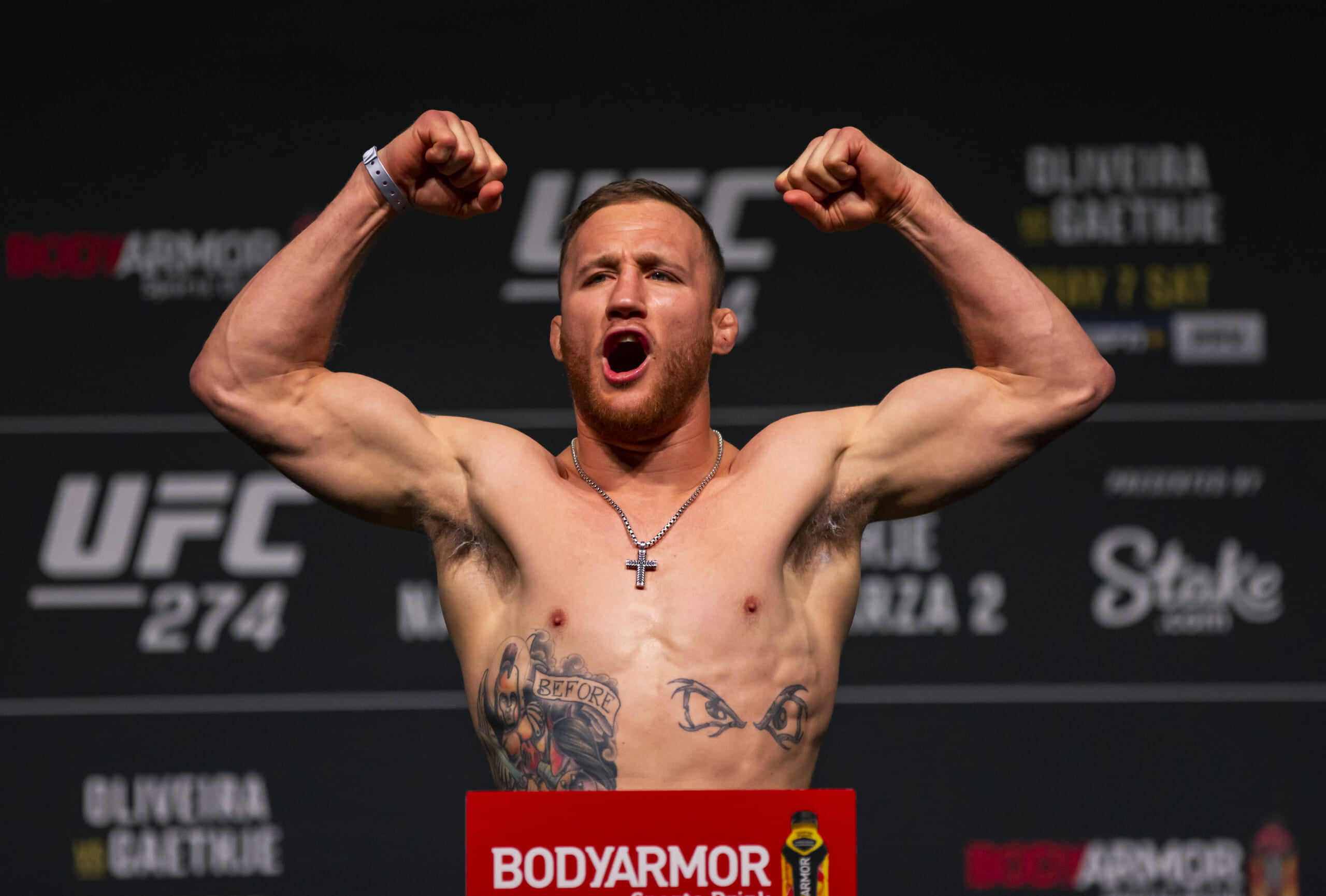 ufc 274, justin gaethje