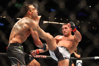 WATCH: Michael Chandler kicks Tony Ferguson into unconsciousness at UFC 274
