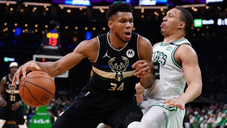 NBA: Playoffs-Milwaukee Bucks at Boston Celtics