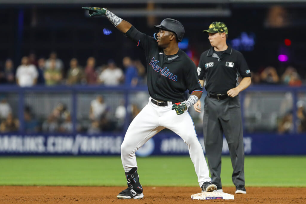 WATCH: Miami Marlins star Jesus Sanchez blasts 496-foot HR