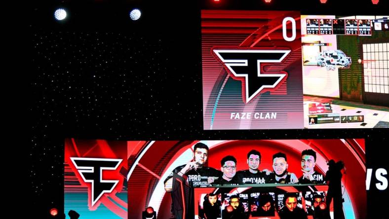 Jul 20, 2019; Miami Beach, FL, USA; Faze Clan plays against 100 Thieves during the Call of Duty League Finals e-sports event at Miami Beach Convention Center. Mandatory Credit: Jasen Vinlove-USA TODAY Sports