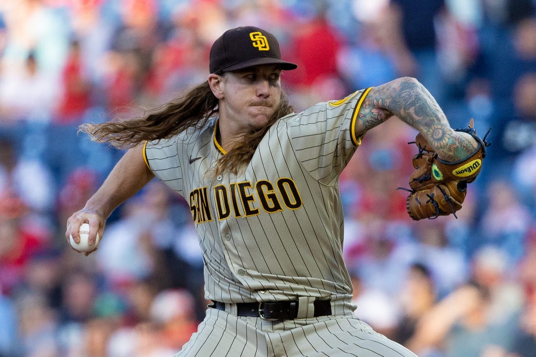 Adrian Morejon of the San Diego Padres pitches during the ninth