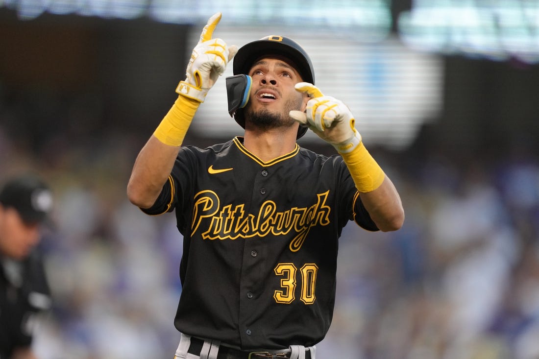 Tucupita Marcano, Pirates go for sweep of Dodgers