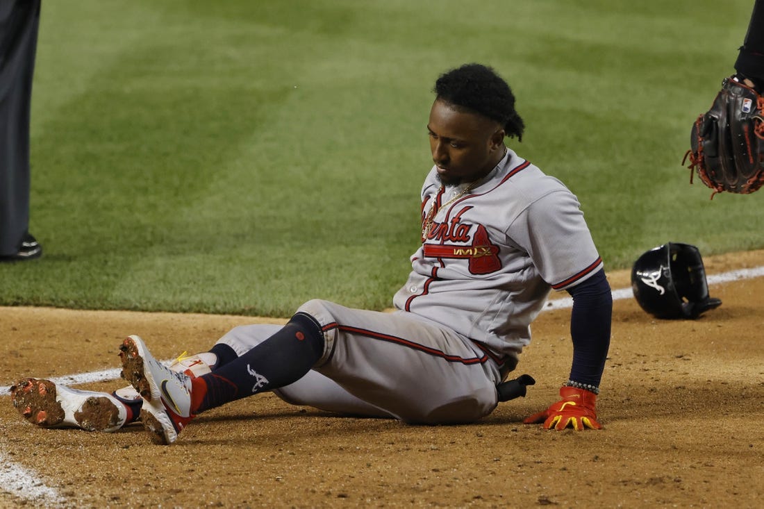 Marcell Ozuna, Ozzie Albies power Braves' offense in rout of