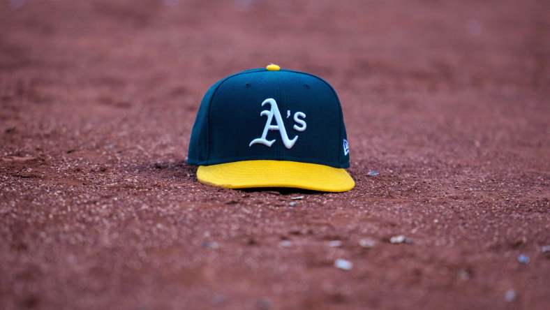 MLB: Texas Rangers at Oakland Athletics