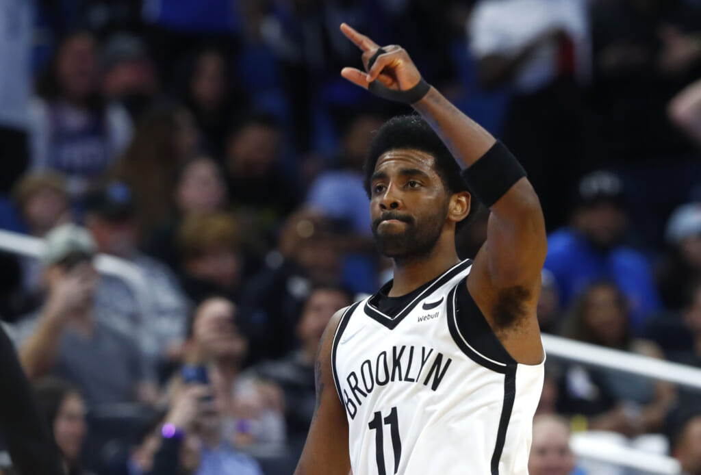 Kyrie Irving shockingly picks up player option for 2022-23 season