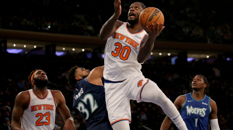 NBA: Minnesota Timberwolves at New York Knicks