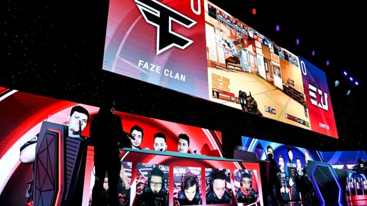 Jul 21, 2019; Miami Beach, FL, USA; A general view as Faze Clan takes on EUnited during the Call of Duty League Finals e-sports event at Miami Beach Convention Center. Mandatory Credit: Jasen Vinlove-USA TODAY Sports