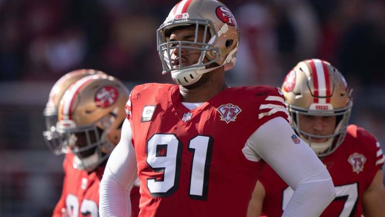 San Francisco 49ers' Arik Armstead