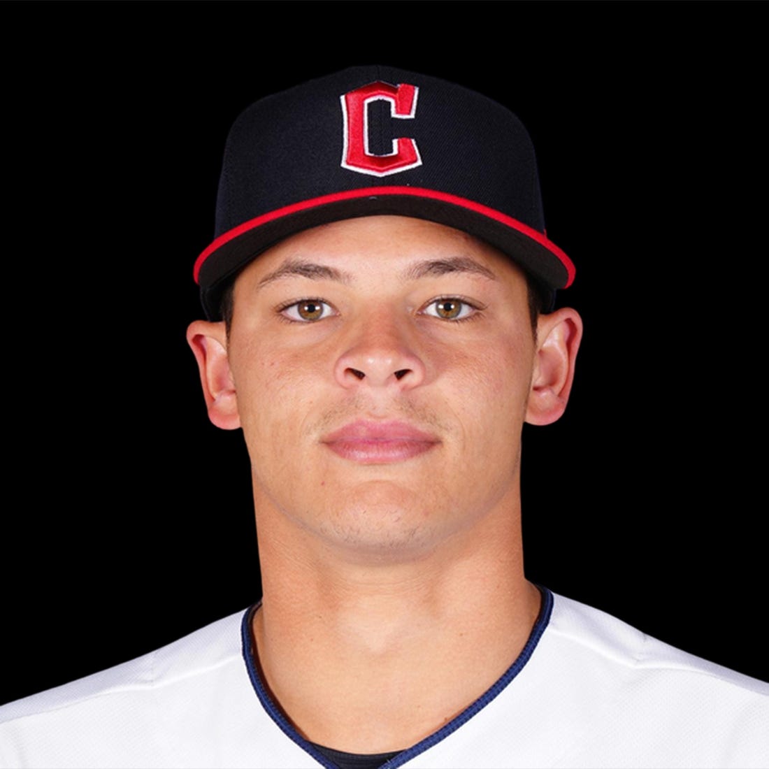 Mar 22, 2022; USA; Cleveland Guardians Tobias Myers poses for a 2022 MLB portrait. Mandatory Credit: MLB photos via USA TODAY Sports