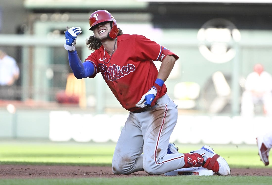 Phillies' Alec Bohm put on injured list with strained hamstring - NBC Sports