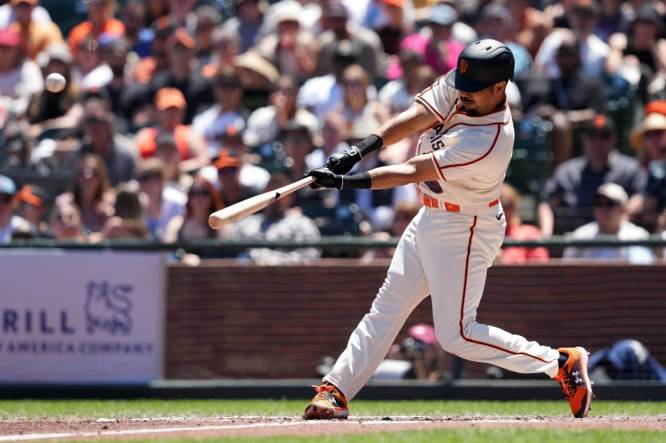 Willy Adames' two-run double, 03/31/2022