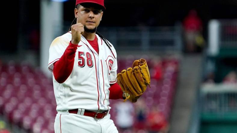 Luis Castillo was an All-Star in 2019 and 2022 for Cincinnati.

Syndication The Enquirer