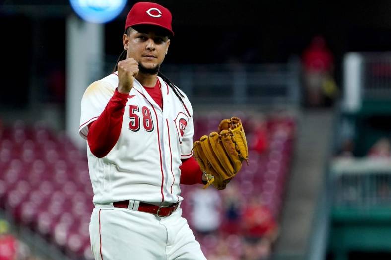 Luis Castillo was an All-Star in 2019 and 2022 for Cincinnati.

Syndication The Enquirer