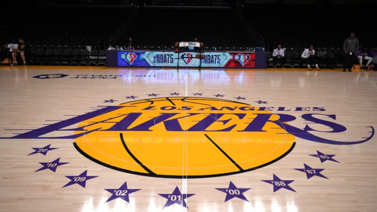 NBA: Philadelphia 76ers at Los Angeles Lakers