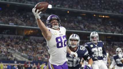 Kyle Rudolph would be a fine Rob Gronkowski replacement for Tom Brady, Tampa Bay Buccaneers