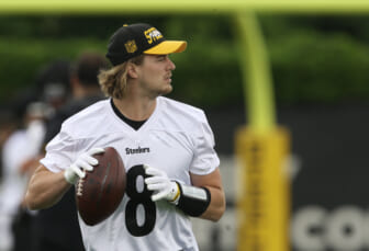 NFL insider suggests Pittsburgh Steelers QB Kenny Pickett might not start until Week 18