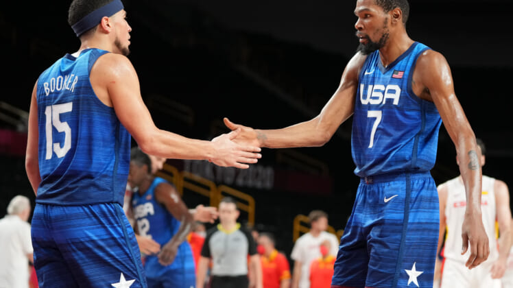 Olympics: Basketball-Men Quarterfinal - ESP-USA