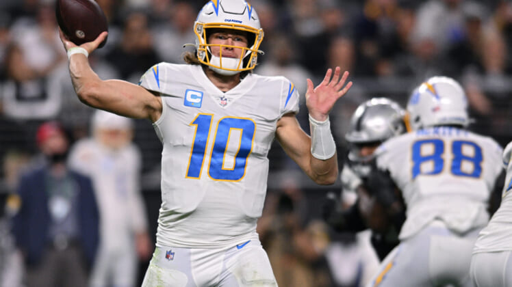 justin herbert, los angeles chargers