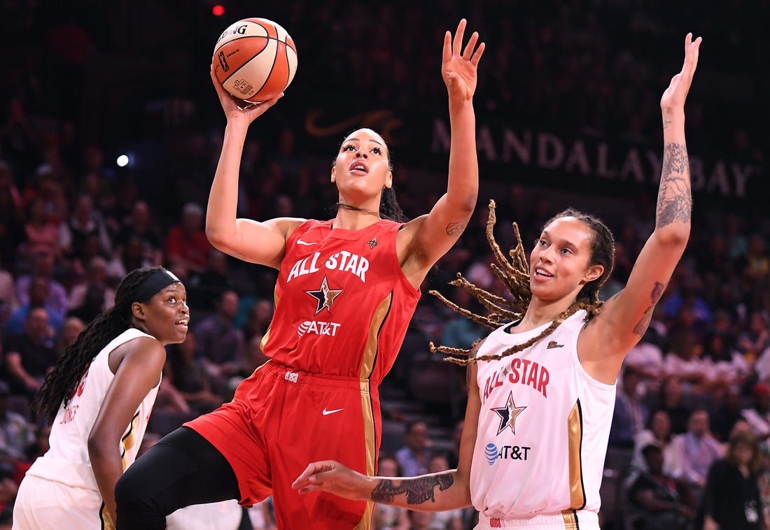 Los Angeles Sparks part ways with 6-foot-8 Liz Cambage