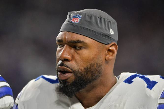 Tyron Smith to have MRI after exiting practice with knee injury