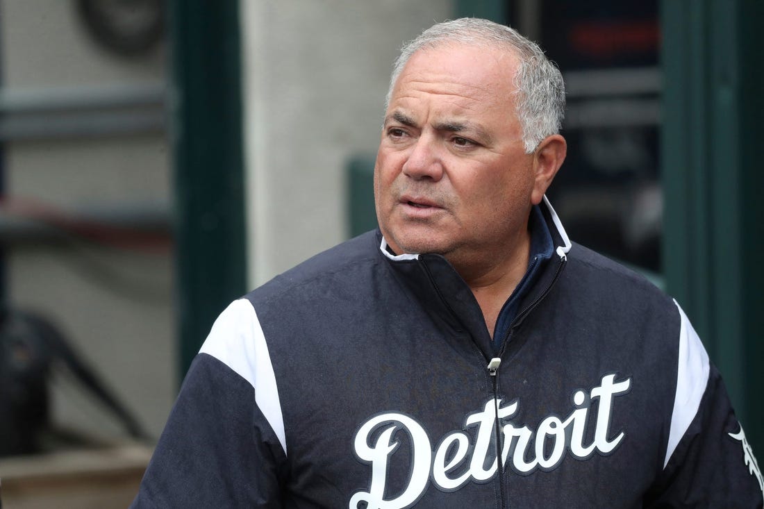 The Tigers practiced April 7, 2022, at Comerica Park, a day before the season opener against the Chicago White Sox. General manager Al Avila was nearby to watch the players work.

Tigers