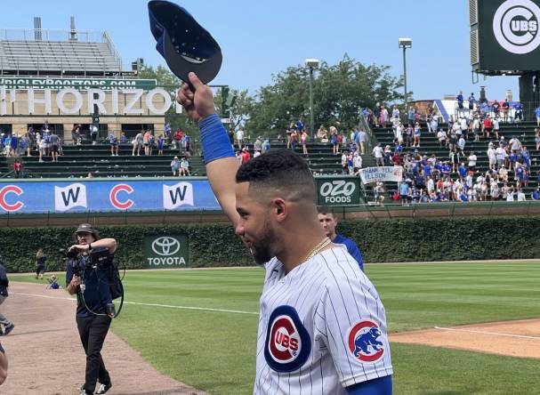 Wilson Contreras  Chicago cubs fans, Chicago cubs baseball