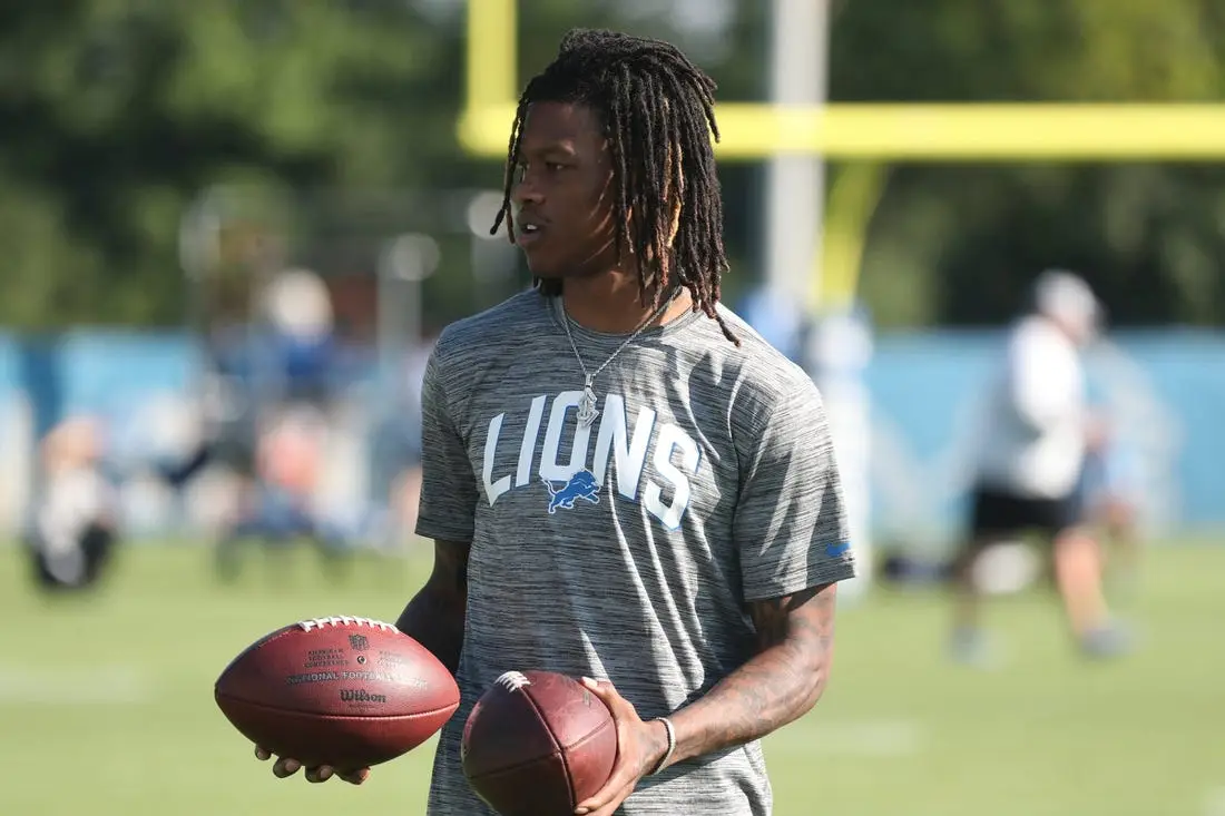 Lions rookie to wear No. 9 after getting Matthew Stafford's blessing