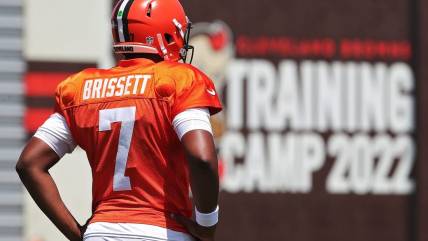 Promoted by default, Browns QB Jacoby Brissett takes lead role